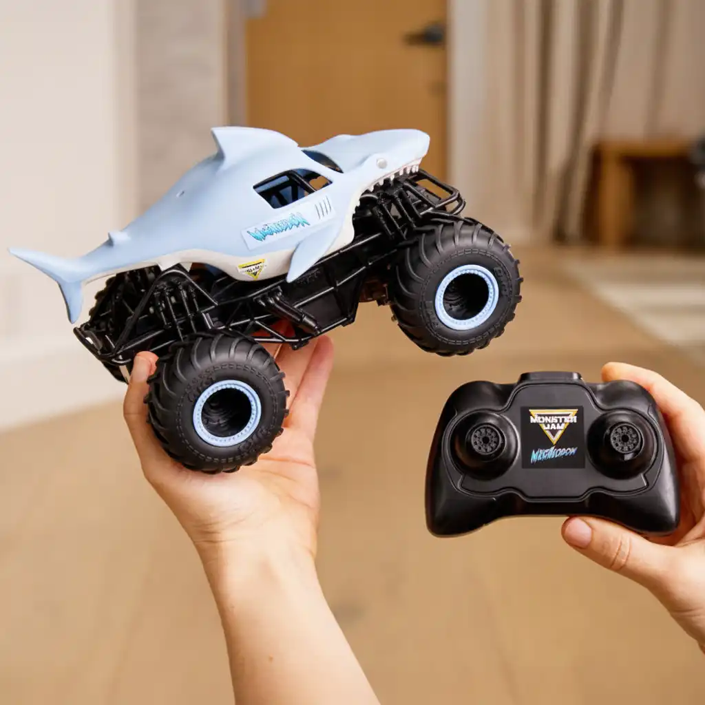 Erstelle deine eigene Monster Jam Rallye voller Tricks.