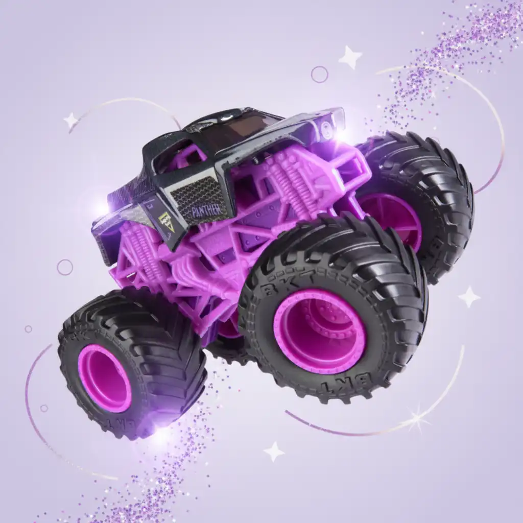 Stellen Sie Ihre komplette Sammlung von Marvel Monster Jam Trucks zusammen.