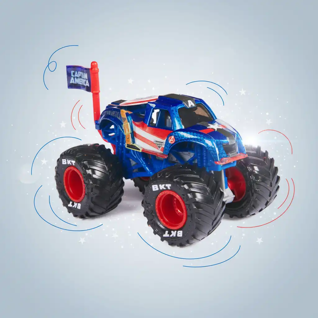 Werde Meister der Stunt-Tricks mit Monster Jam.