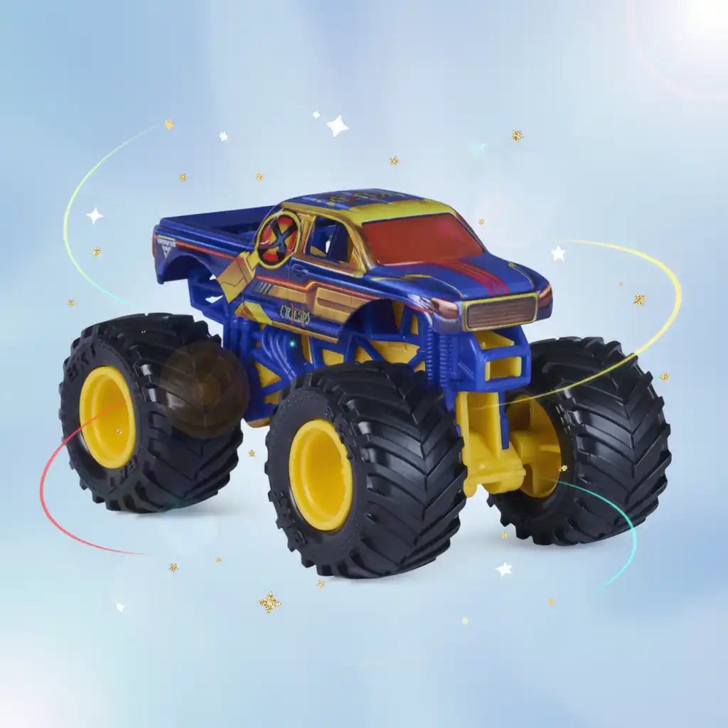 Erweitere deine Sammlung um die einzigartige Verbindung von Marvel und Monster Jam.