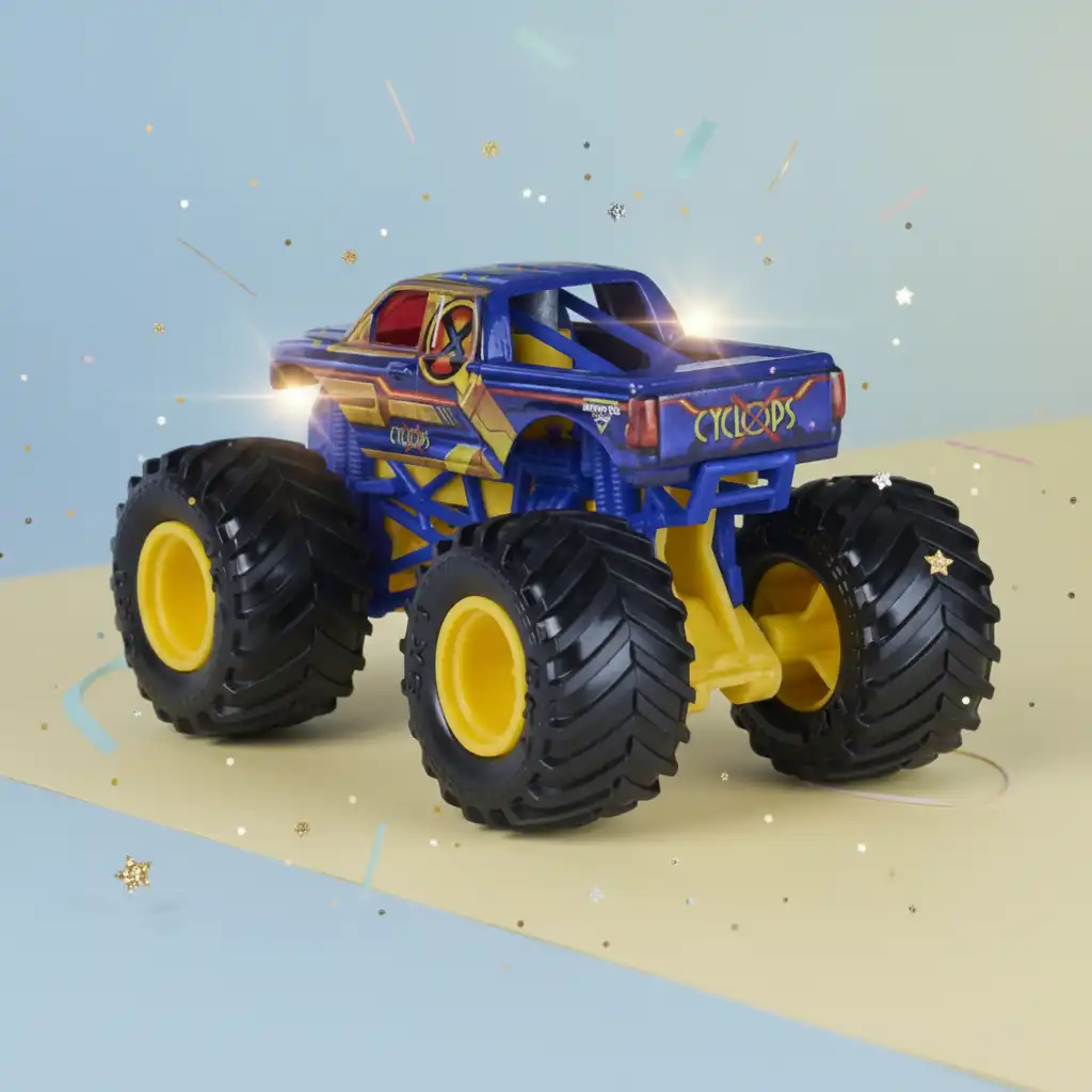 Erstelle deine eigene Monster Jam Show voller Tricks.