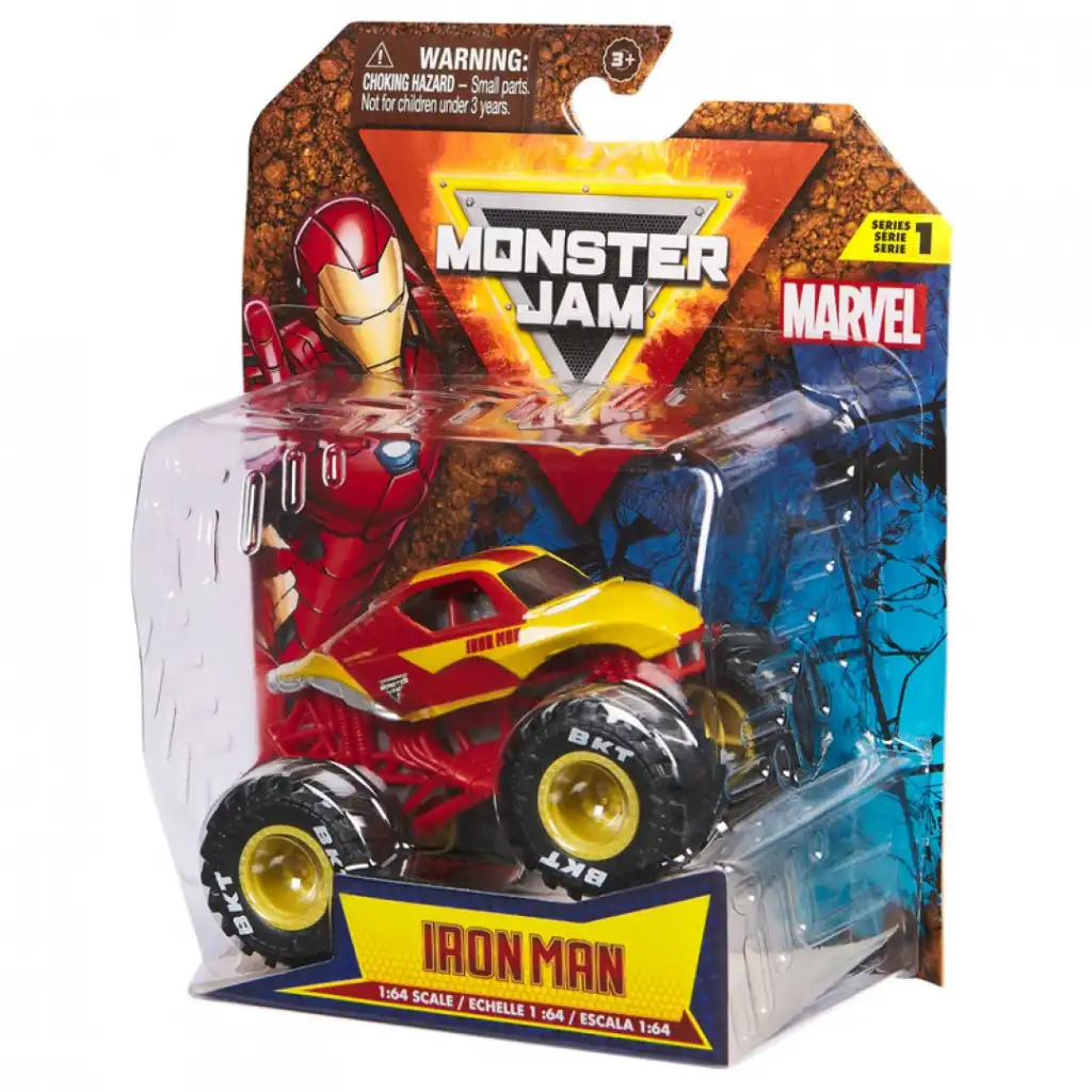 Helden treffen auf Pferdestärken in Monster Jam.