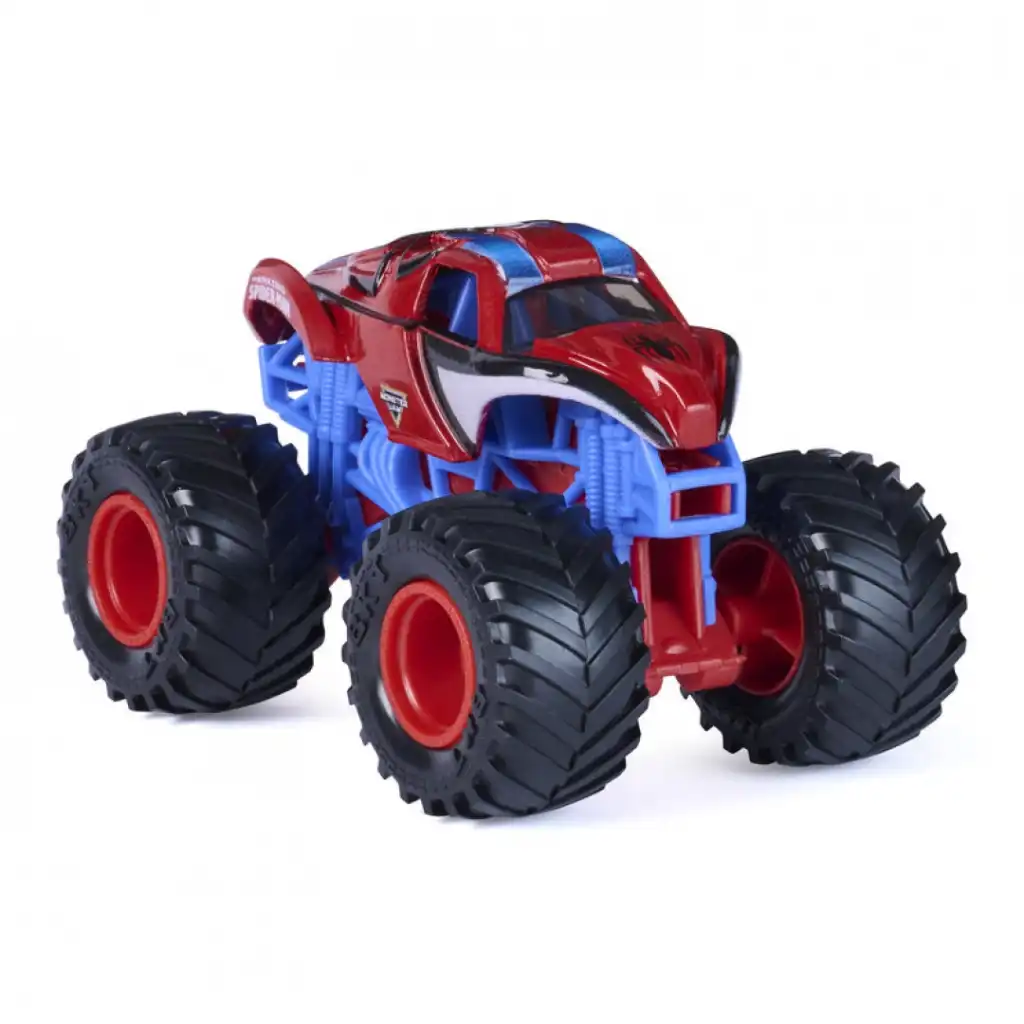 Erweitere deine Sammlung um die einzigartige Verbindung von Marvel und Monster Jam.
