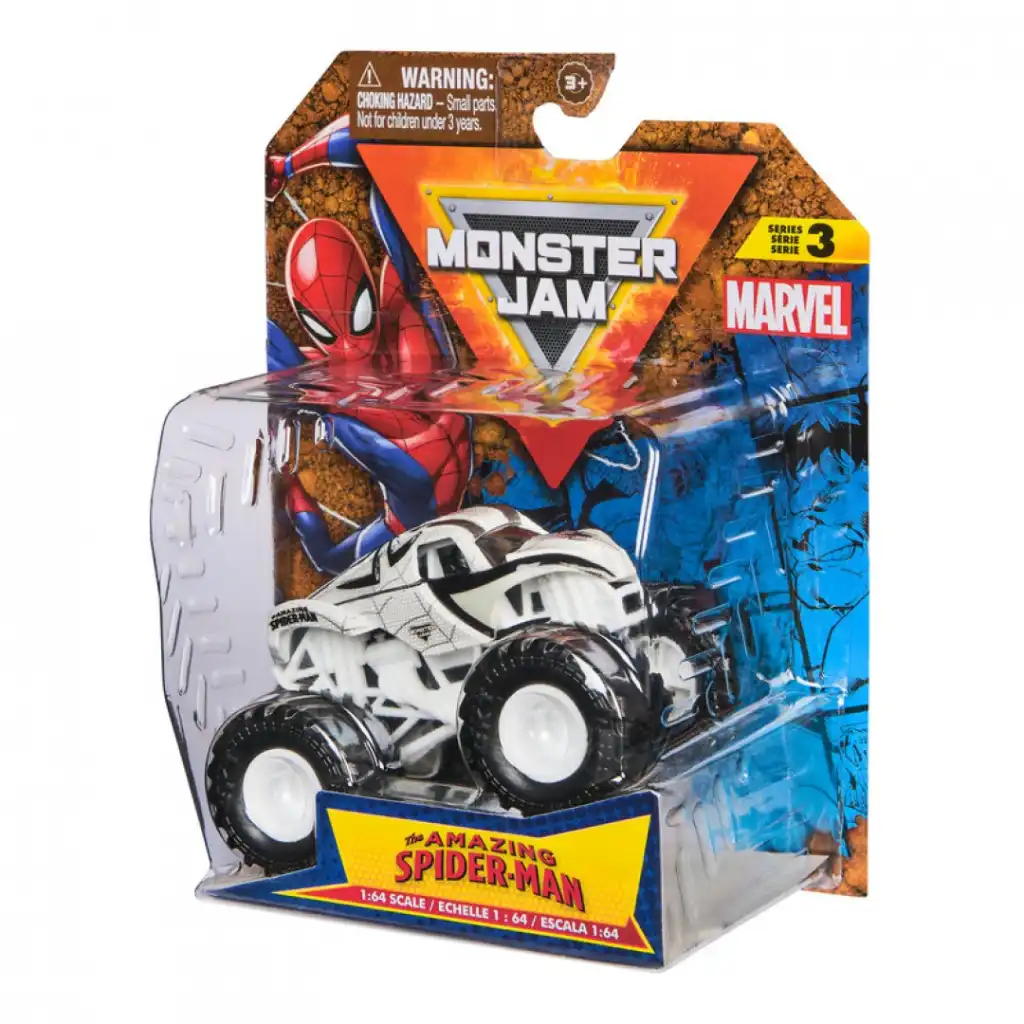 Erlebe epische Action mit dem Superhelden-Monstertruck.