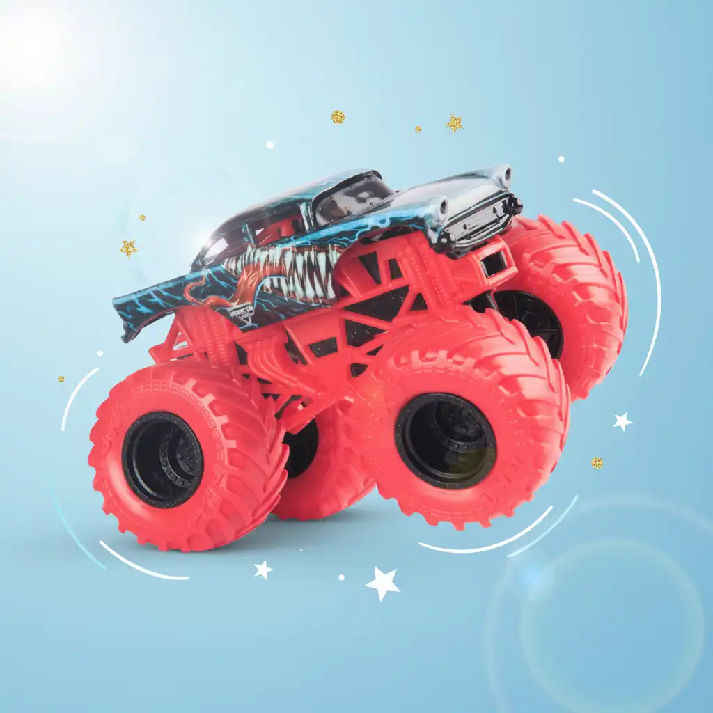 Erweitern Sie Ihre Sammlung mit einer einzigartigen Marvel-Edition von Monstertrucks.