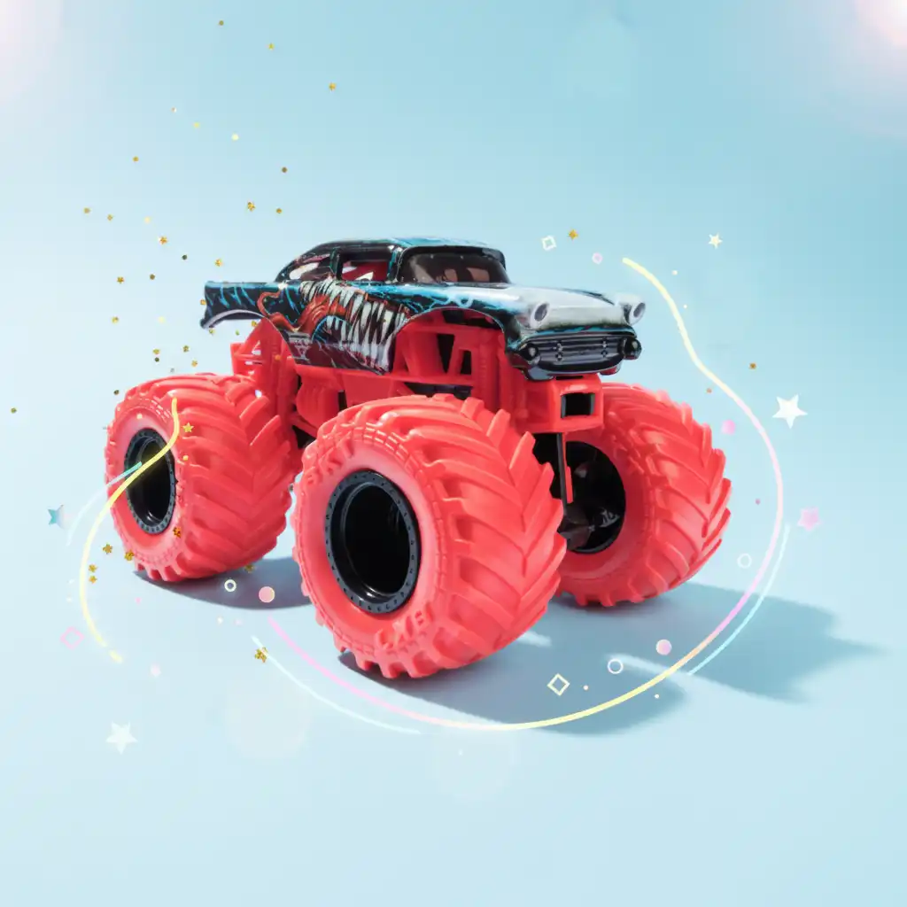 Werden Sie Meister der Stunt-Tricks mit dem Venom-Truck.