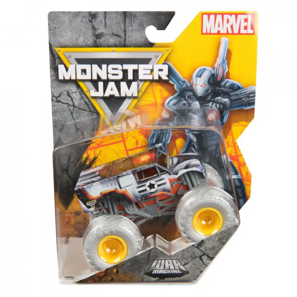 Detaillierte Verarbeitung des Sammler-Monstertrucks aus Zinkdruckguss.