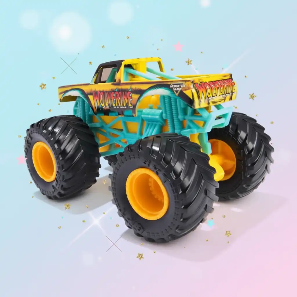 Erstelle deine eigene Monster Jam Show voller Tricks.
