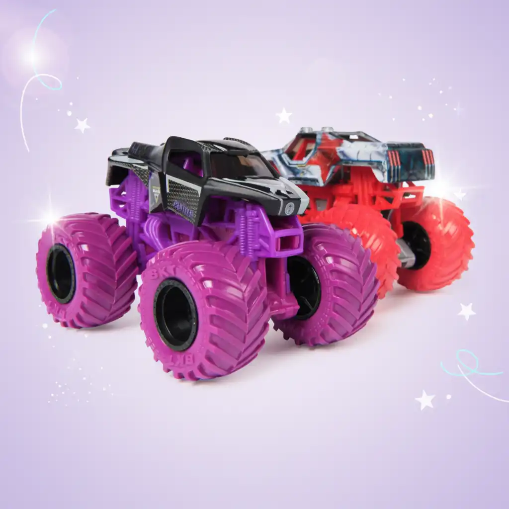 Zwei legendäre Trucks, bereit für den sofortigen Start.