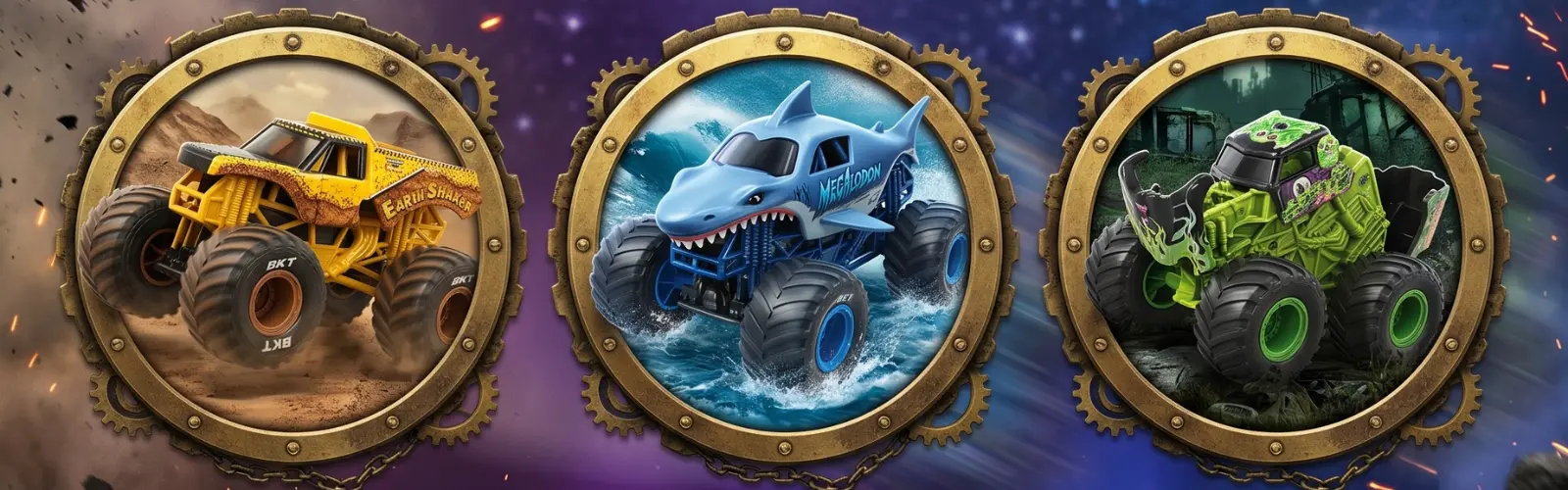 Beherrsche die Arena mit Marvel-Helden von Monster Jam.