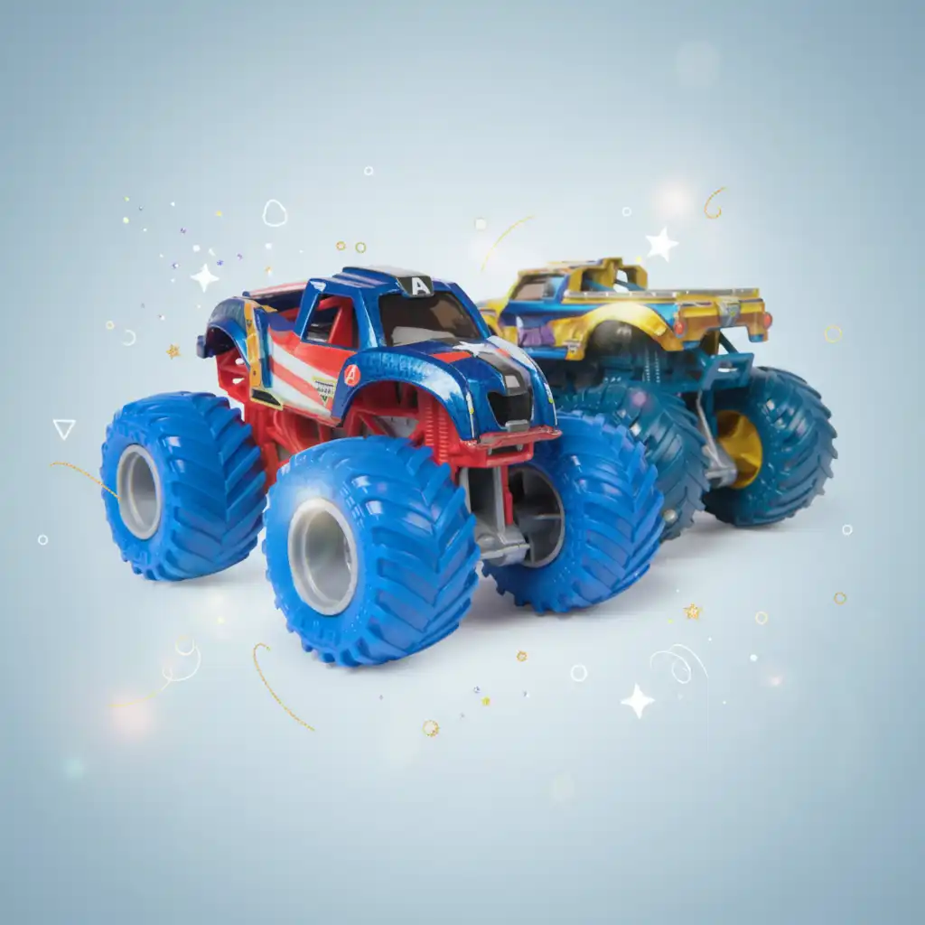 Robuste Trucks bereit für die anspruchsvollsten Stunts