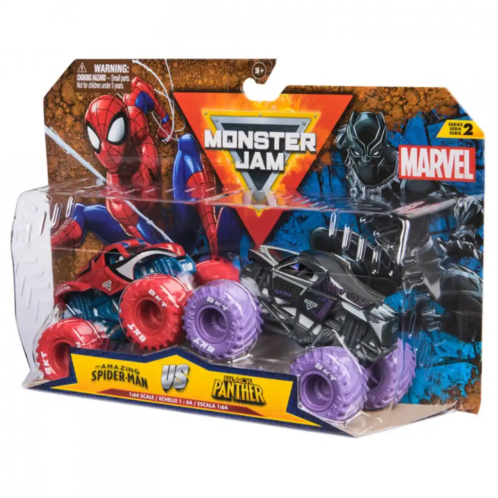 Erleben Sie endlosen Spaß bei Duellen legendärer Monster Trucks.