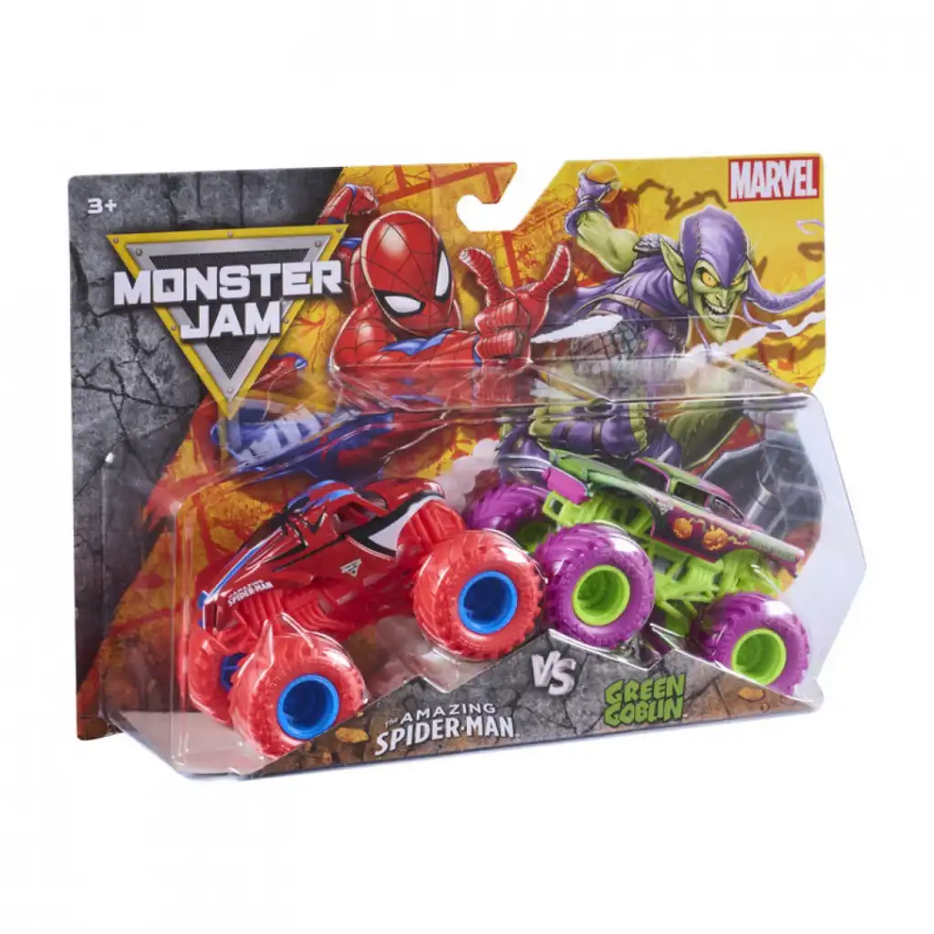 Erleben Sie endlose Action mit Spiderman und dem Green Goblin.