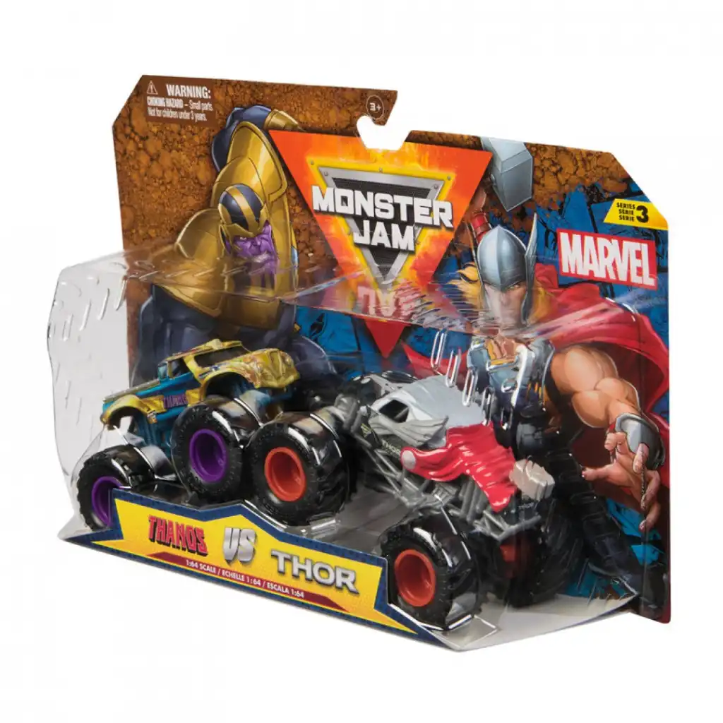 Erleben Sie endlosen Spaß mit Marvel Helden auf vier Rädern.