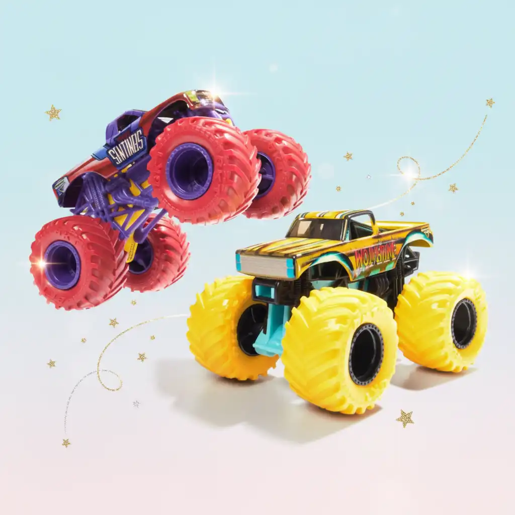 Fördern Sie die kindliche Kreativität und Fantasie beim actionreichen Spiel.