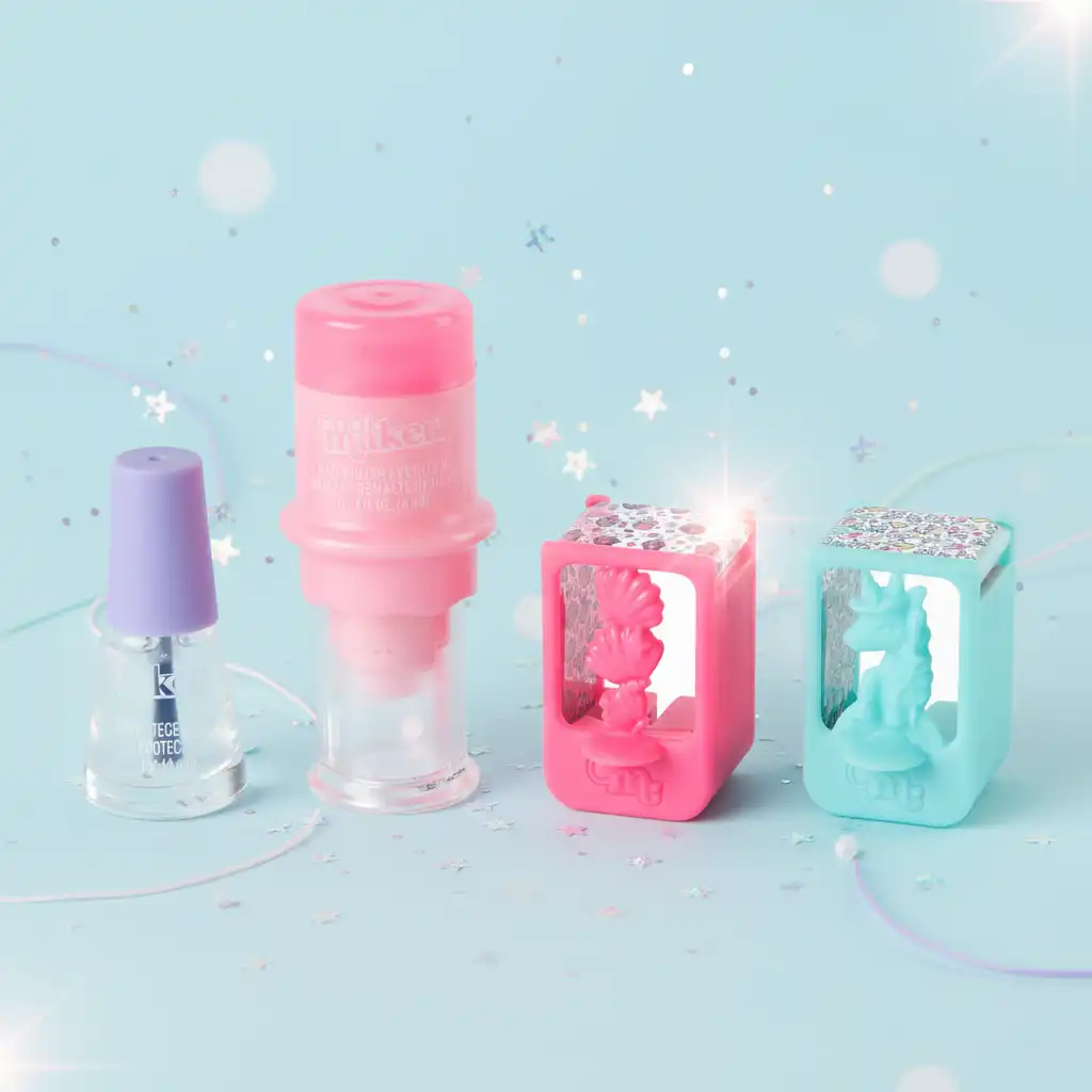 Aufbau von Selbstbewusstsein durch selbst gestaltete Maniküre.