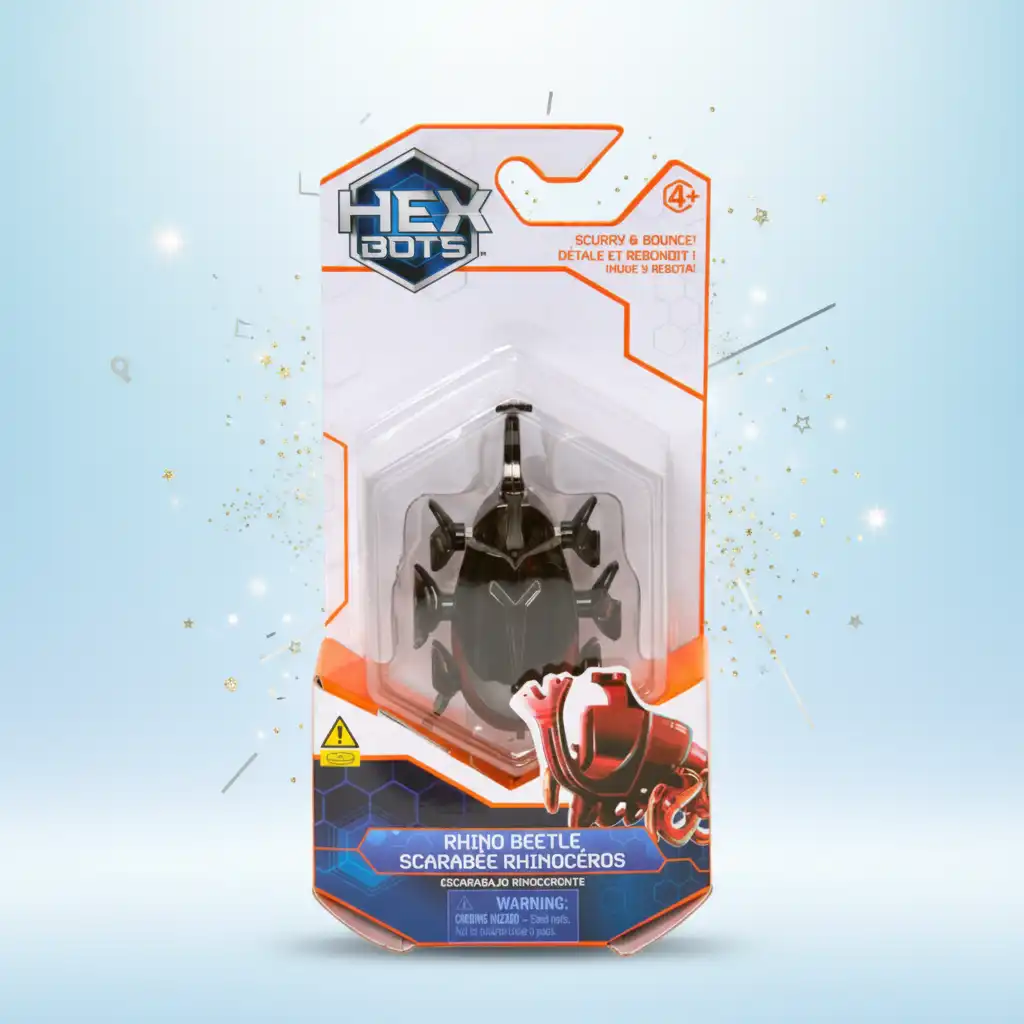 Erleben Sie endlosen Spaß mit dem kletternden Roboter Rhino Beetle.
