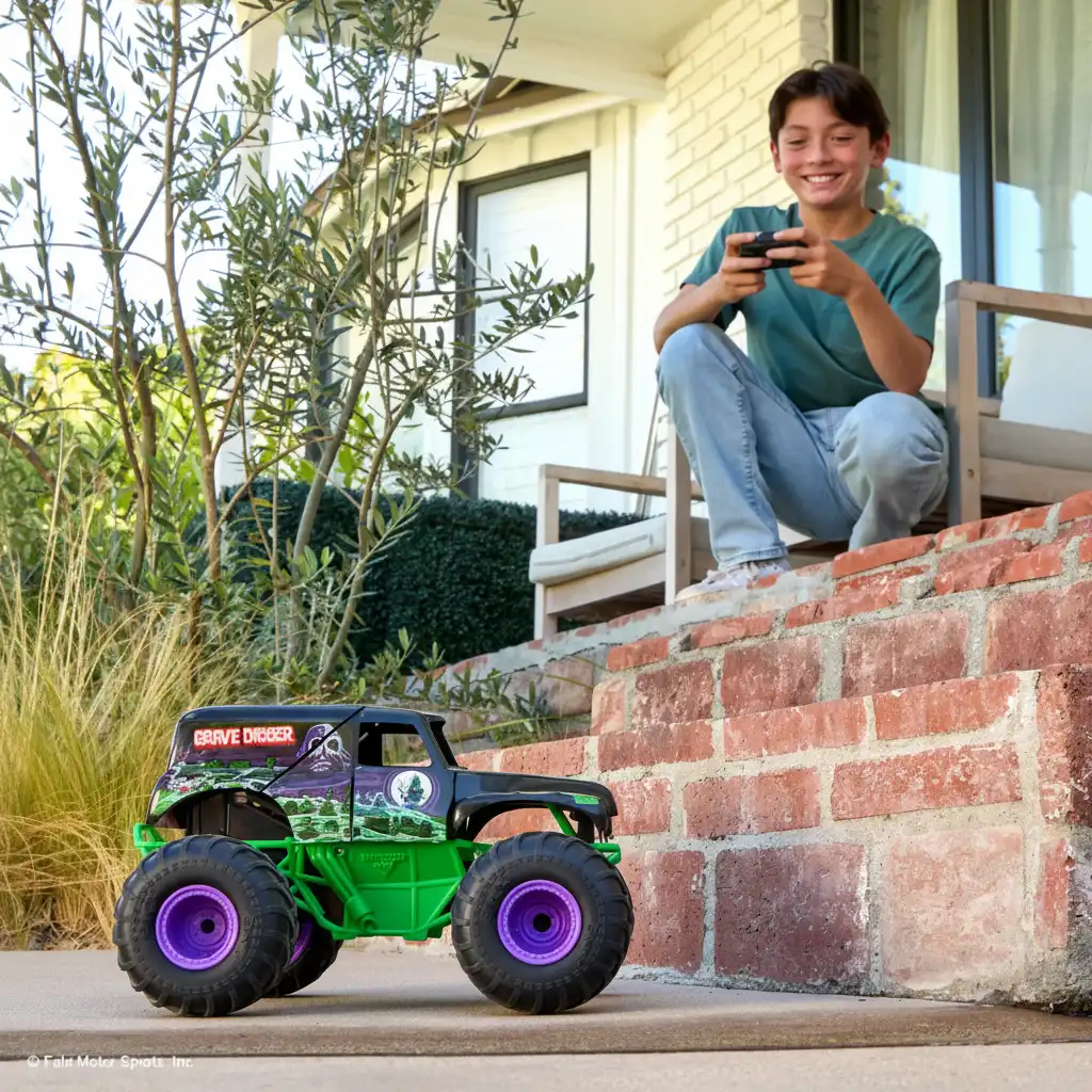 Erstklassige Verarbeitung und Details des legendären Monstertrucks.