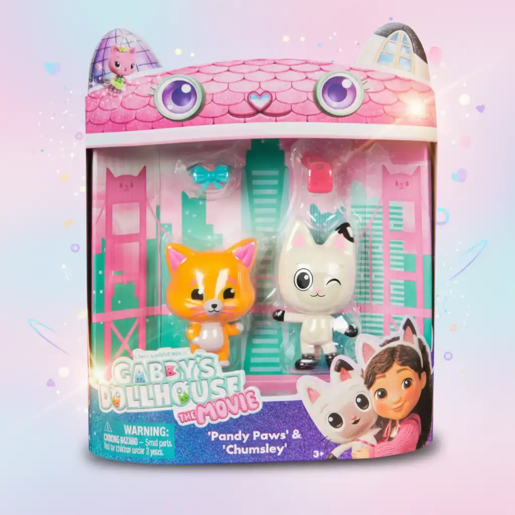 Detailreich gestaltete Filmfiguren für endlosen Kinderspaß.