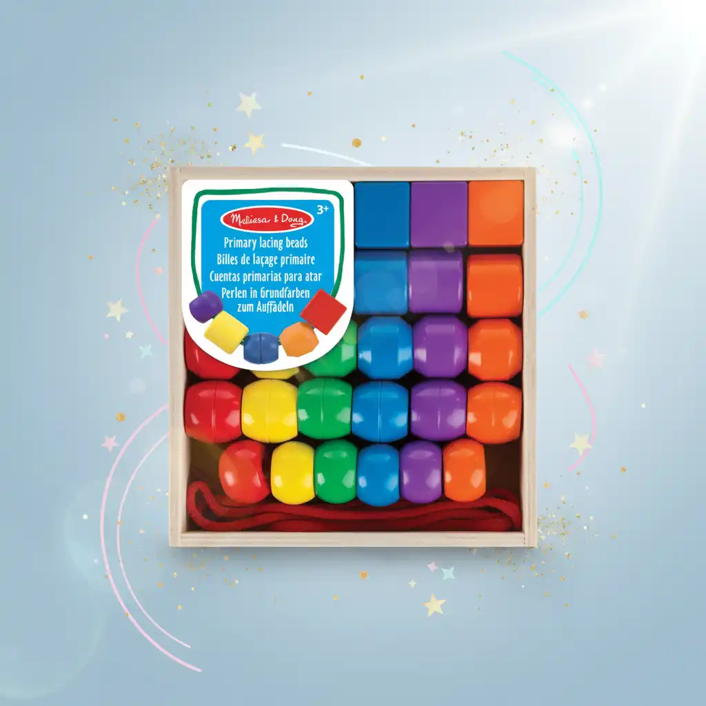 Entdecken Sie die Welt der Farben und Formen mit jeder aufgefädelten Perle.