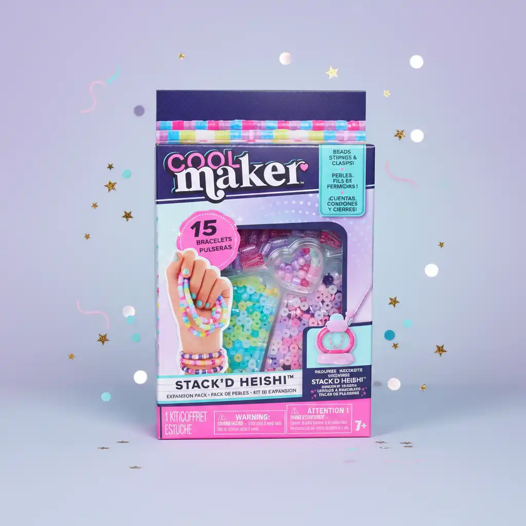 Komplettes Set aus Perlen und Zubehör für weiteres Gestalten.