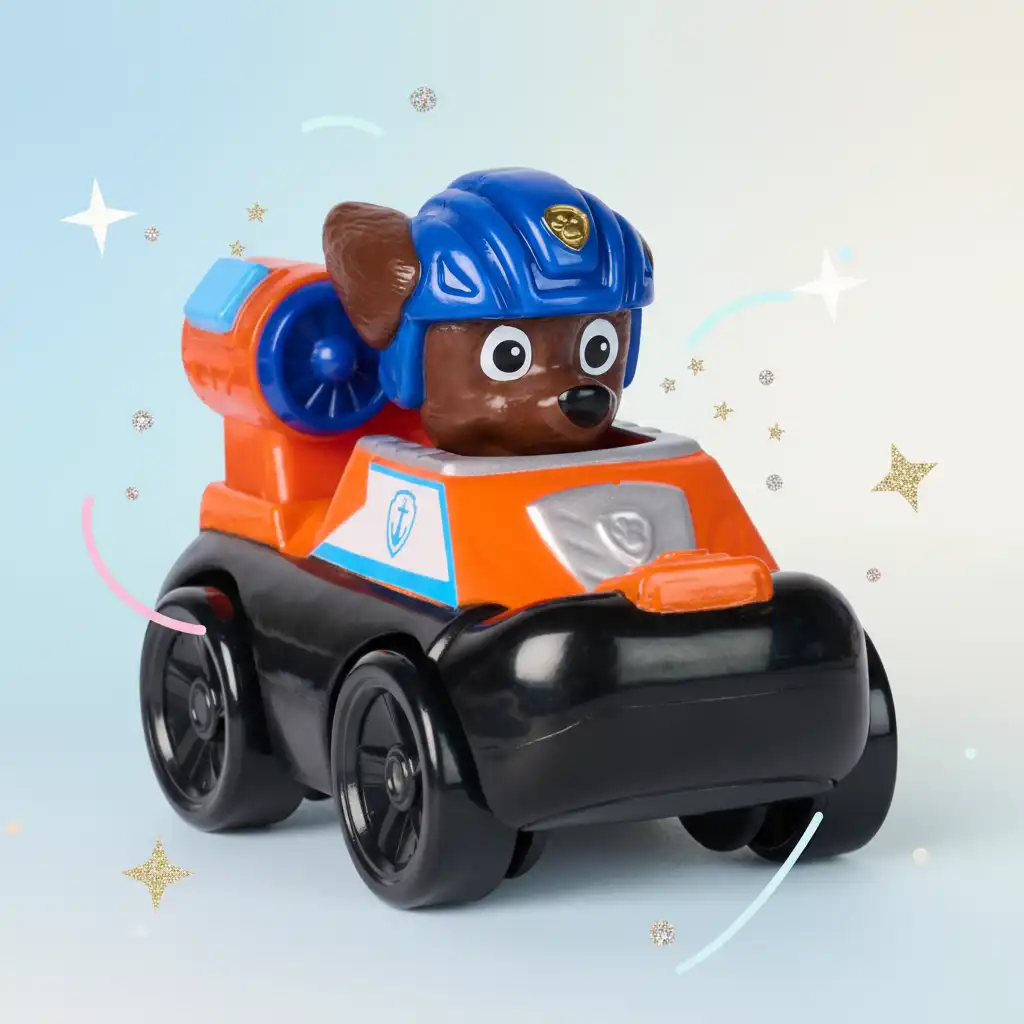 Unterstütze die kindliche Kreativität durch die heldenhaften Geschichten von Zuma.