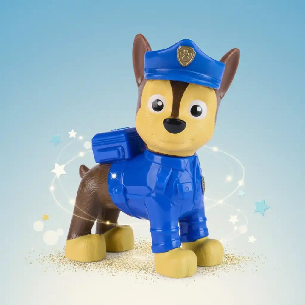 Entdecken Sie neue Spielmöglichkeiten mit der beweglichen Ryder Figur.