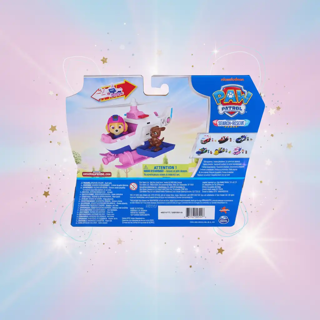 Präzise Verarbeitung des Skye Helikopters für endlosen Spielspaß.