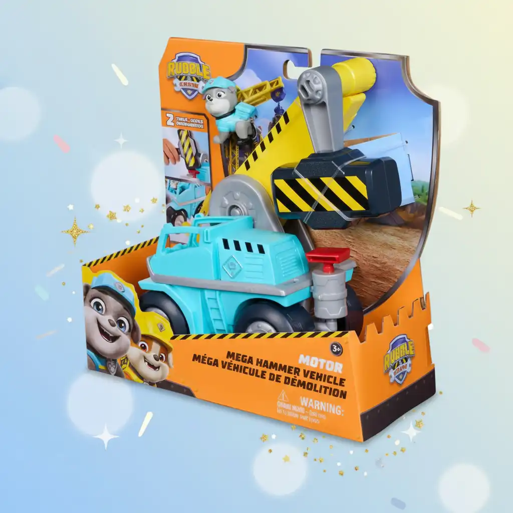 Erleben Sie endlose Bauabenteuer mit dem Team Rubble & Crew.