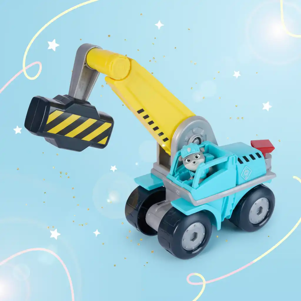 Fördern Sie die kindliche Fantasie durch kreatives Spielen auf der Baustelle.