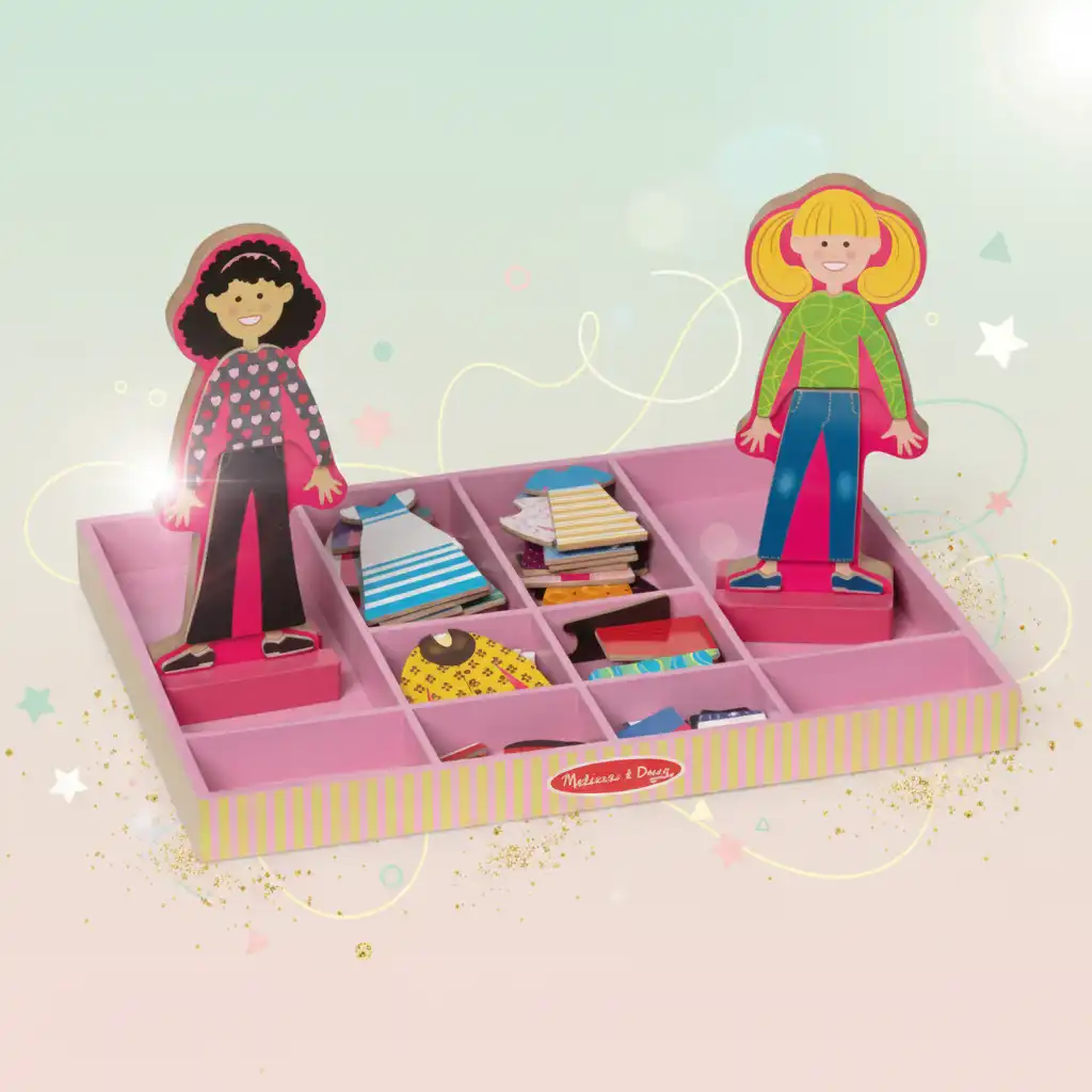 Betreten Sie die Welt der Mode und Fantasie mit Abby und Emma.