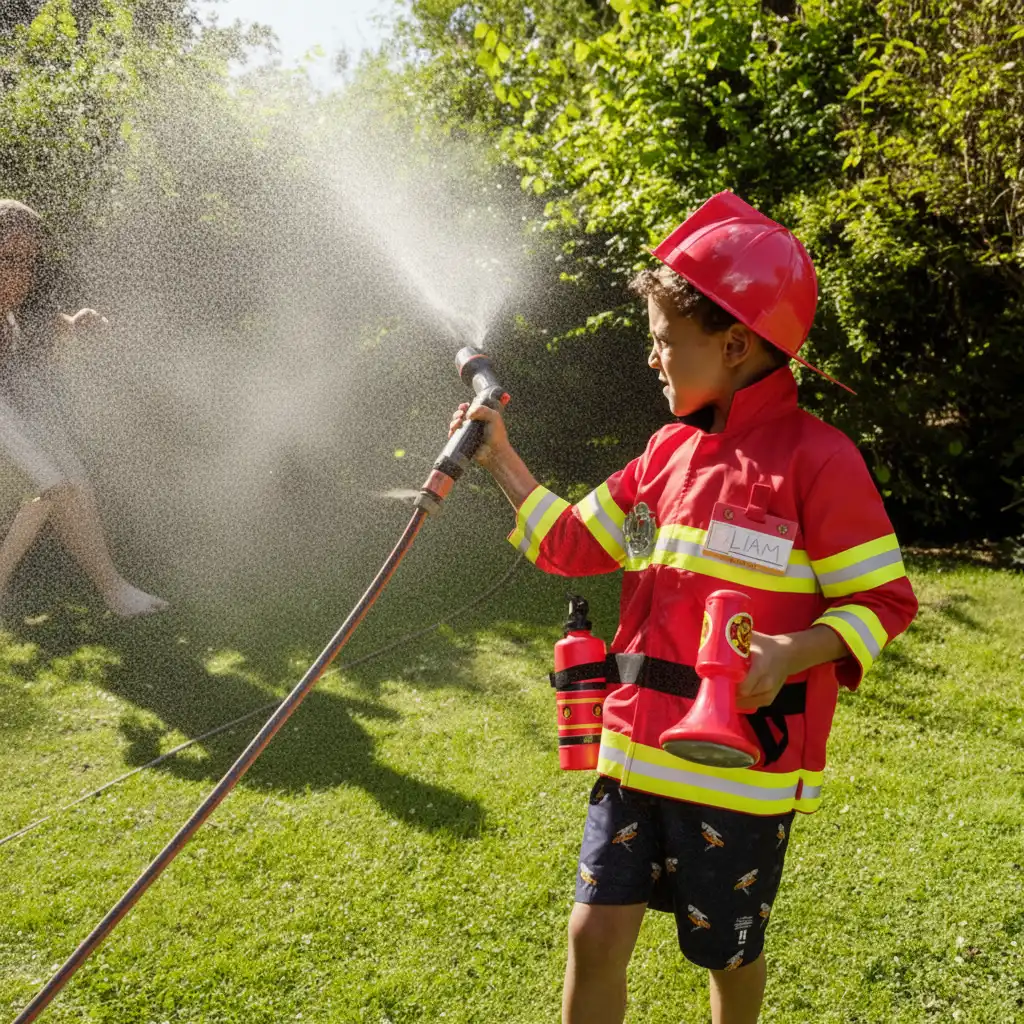 Hochwertige Verarbeitung und Details für echte kleine Feuerwehrleute