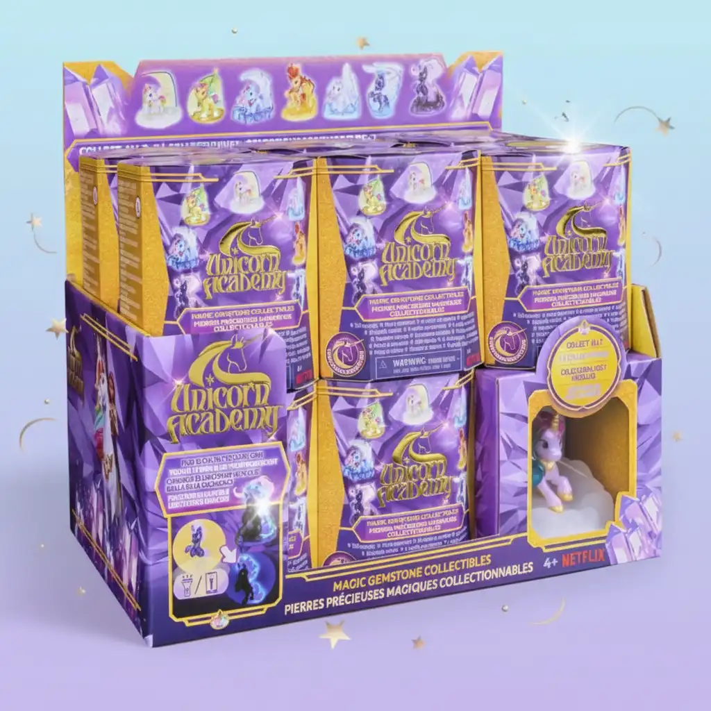 Detaillierte Verarbeitung mit magischen transparenten Elementen