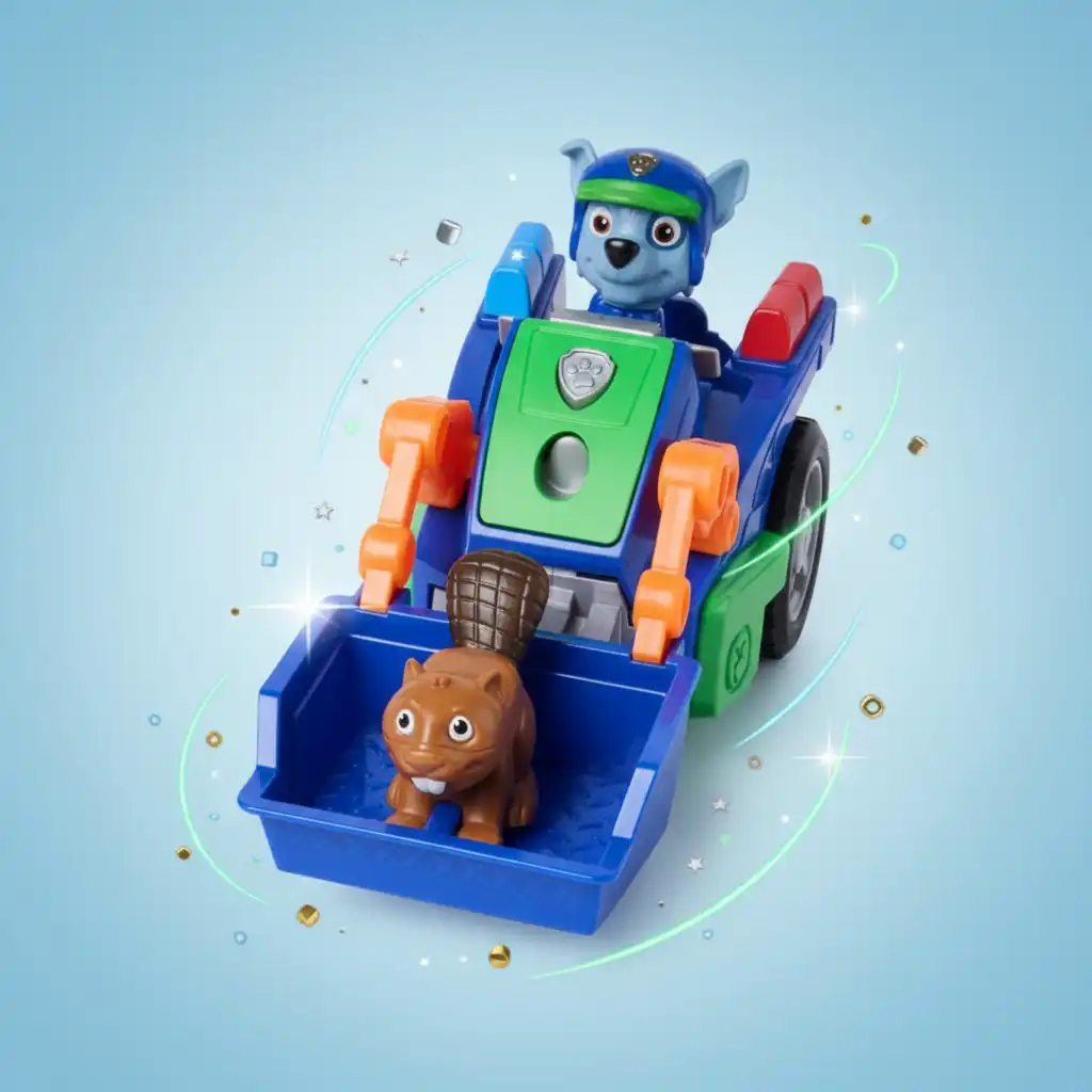 Das perfekte Geschenk für jeden Fan von Hundehelden und kleinen Autos.