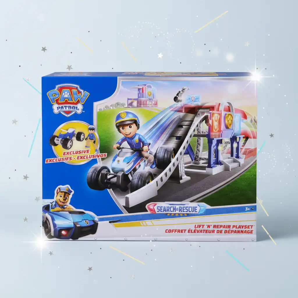 Präzise Verarbeitung und funktionale Details für endloses Spielvergnügen.