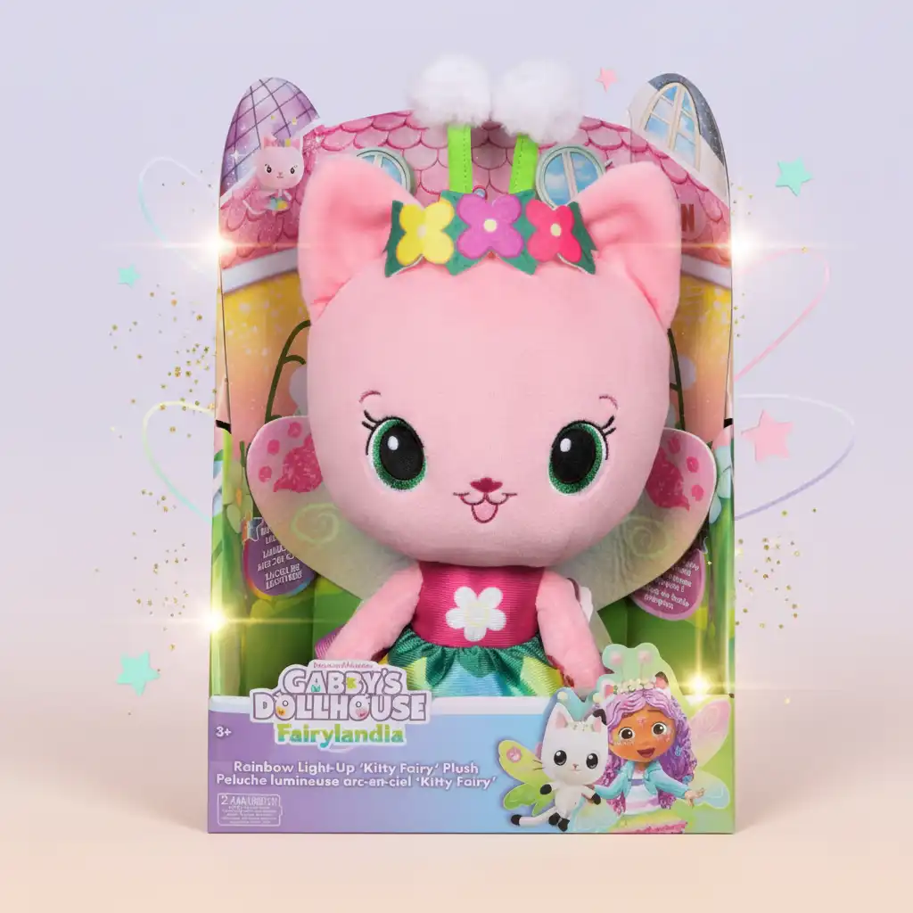 Präzise Details und weicher Plüsch für maximalen Spielspaß.