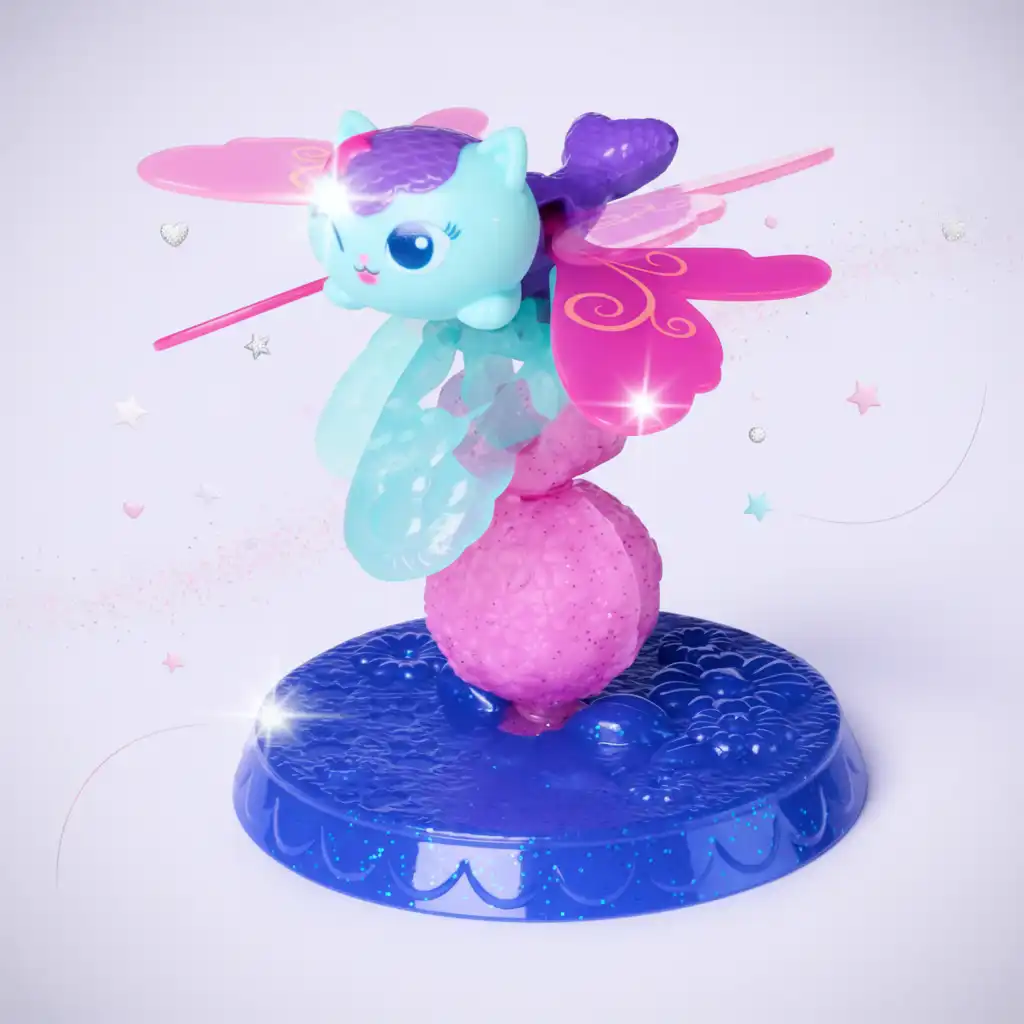 Ein praktischer Ständer sorgt für die sichere Aufbewahrung Ihrer Lieblingsfigur.