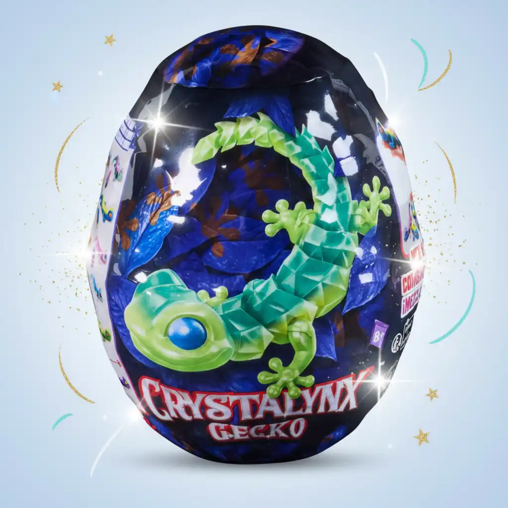 Entdecken Sie das Geheimnis im leuchtenden Kristallei.