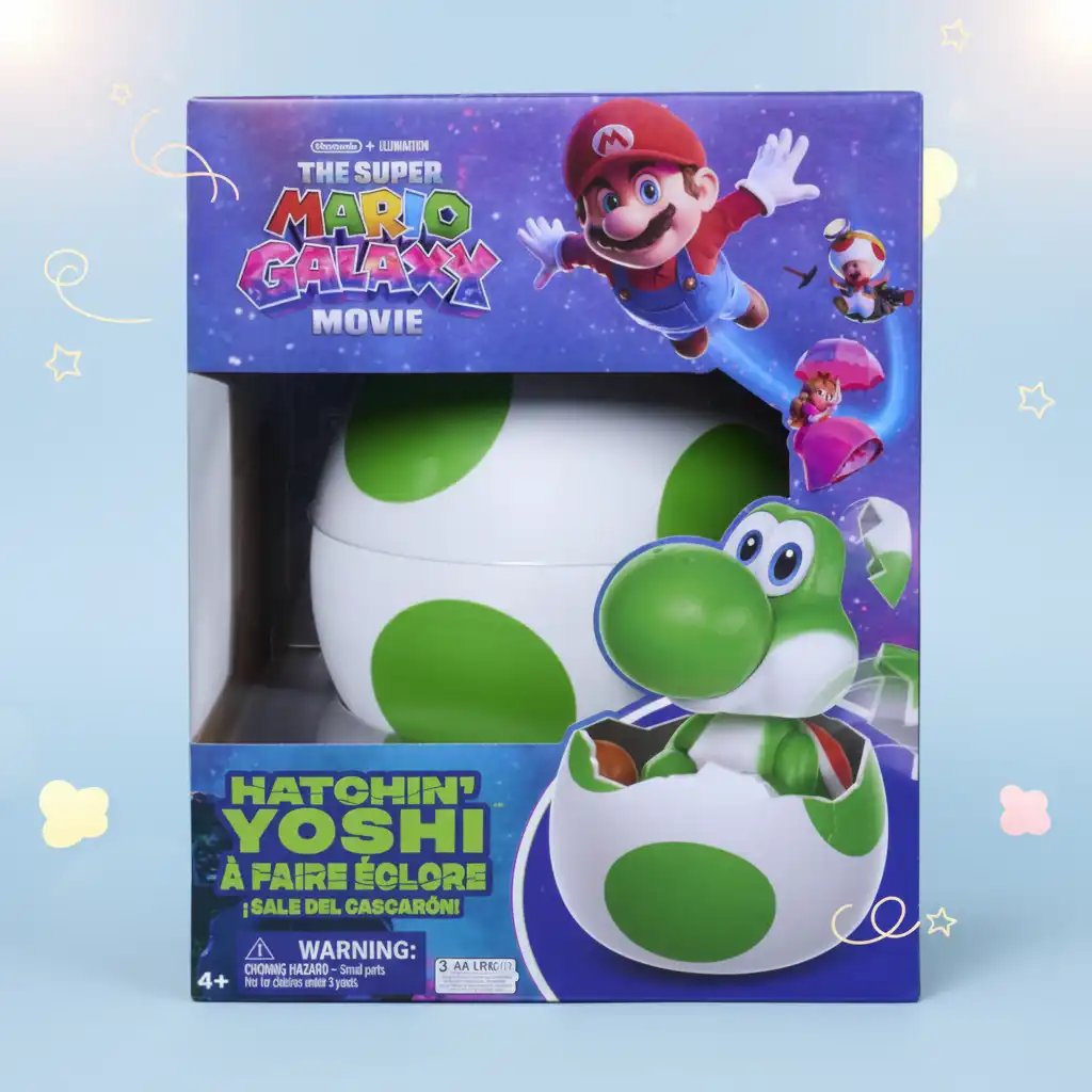 Bereiten Sie sich auf das Schlüpfen Ihres neuen besten Freundes Yoshi vor.