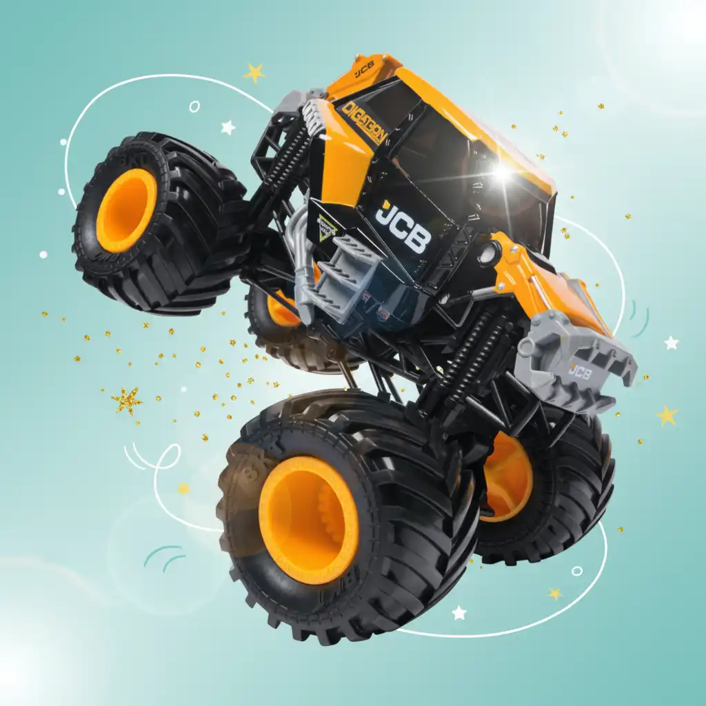 Authentische Details direkt aus der offiziellen Monster Jam Arena.